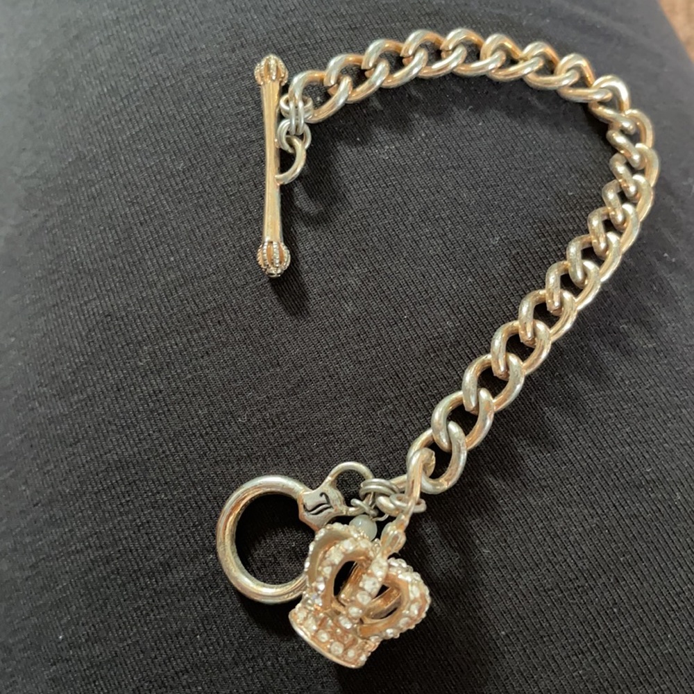 Rose gold juicy couture bracelet